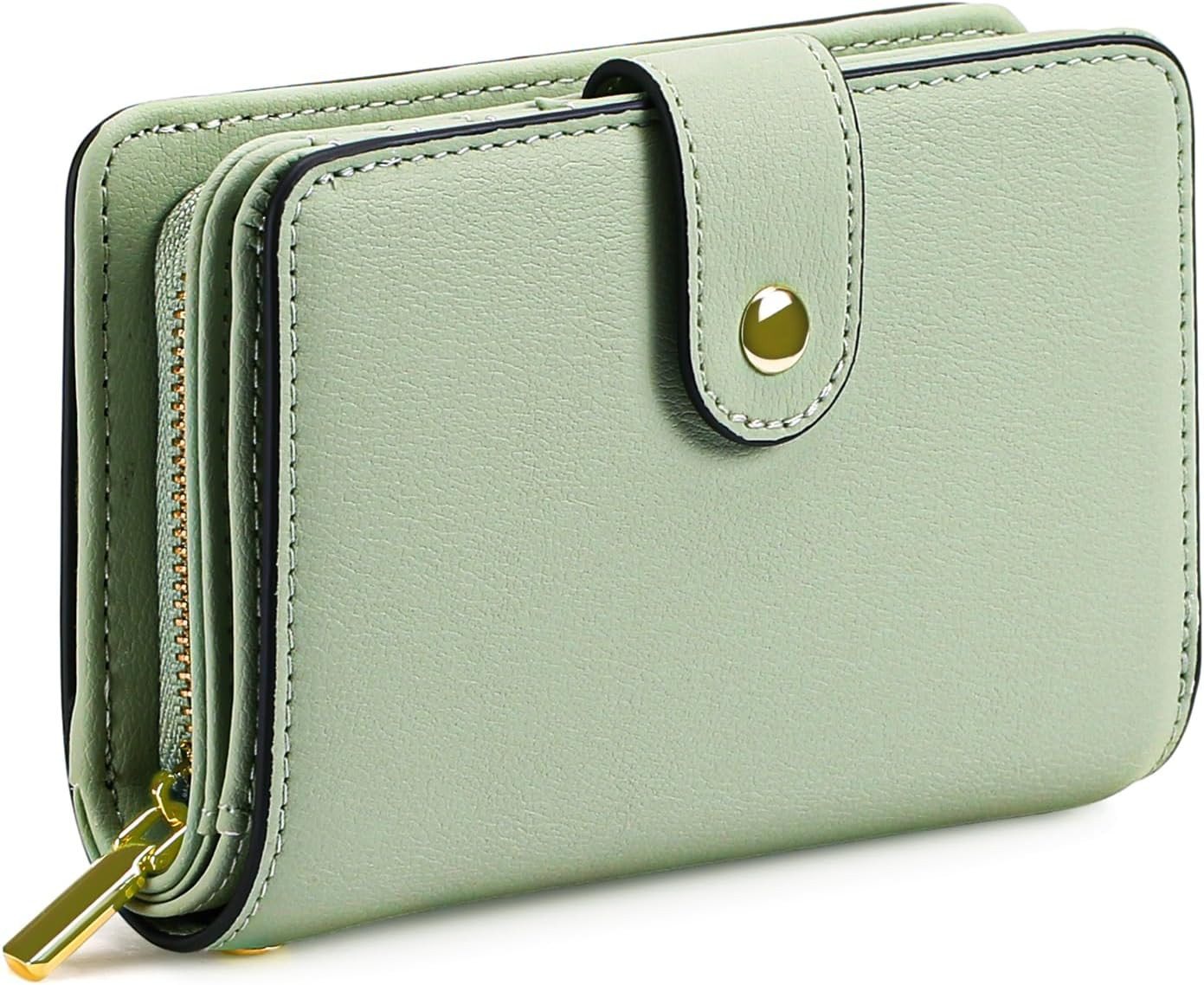 Coonoor Geldbörse Geldbeutel Damen Zipper ​mit Münzfach & RFID-Schutz von Coonoor