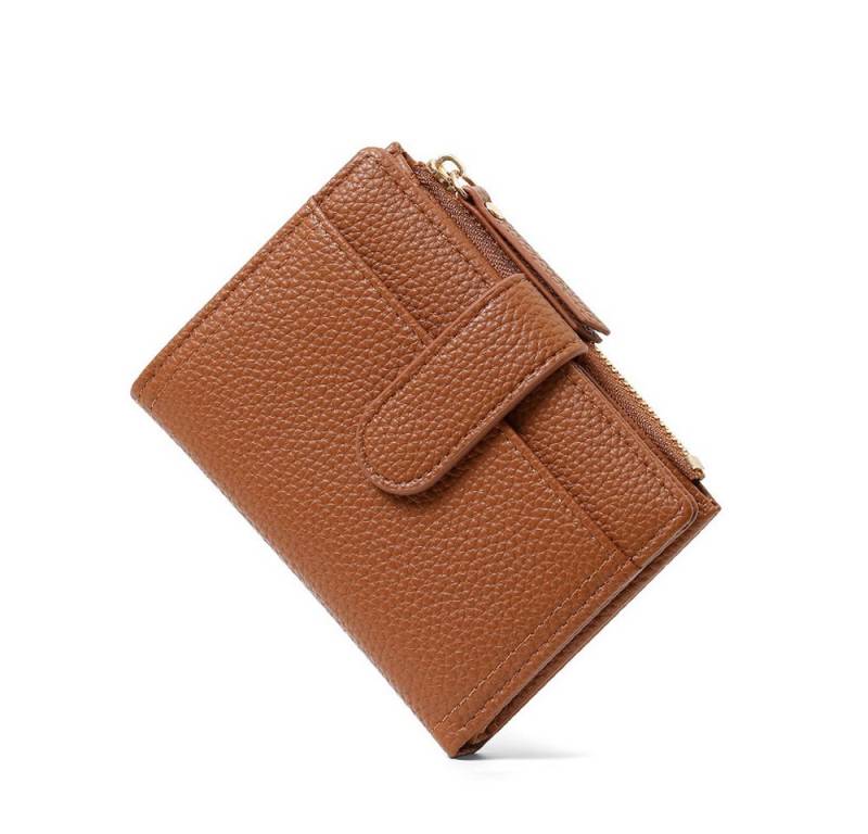 Coonoor Geldbörse Kleine Damen Geldbörse – Mini Portemonnaie mit vielen Kartenfächern (1-tlg), Reißverschluss- & Scheinfach – Elegantes Design für Damen & Mädchen von Coonoor