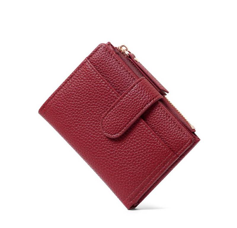 Coonoor Geldbörse Kleine Damen Geldbörse – Mini Portemonnaie mit vielen Kartenfächern (1-tlg), Reißverschluss- & Scheinfach – Elegantes Design für Damen & Mädchen von Coonoor