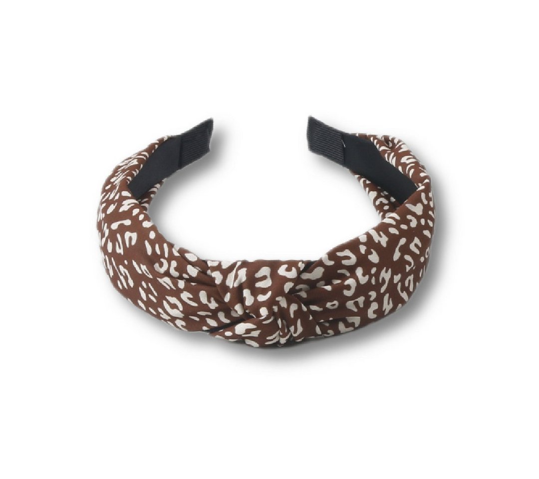 Coonoor Haargummi Vintage Breit Haarband,Leopardenmuster Haarreifen, 2-tlg. von Coonoor