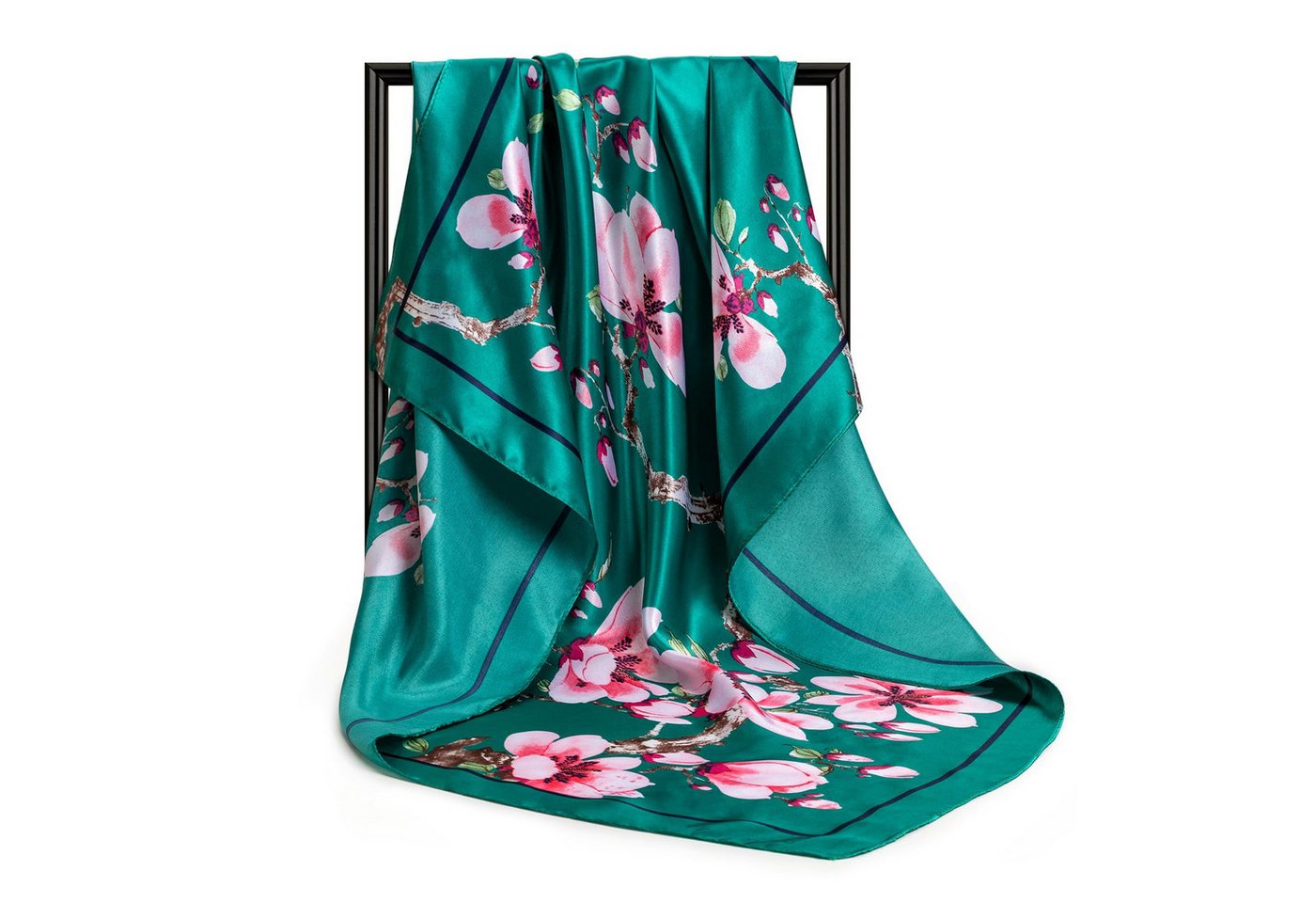 Coonoor Halstuch 90x90cm Quadratische Schals für Damen, (1-St), Mode Kopftuch Bandanas Haartuch Halstuch Haarschmuck von Coonoor