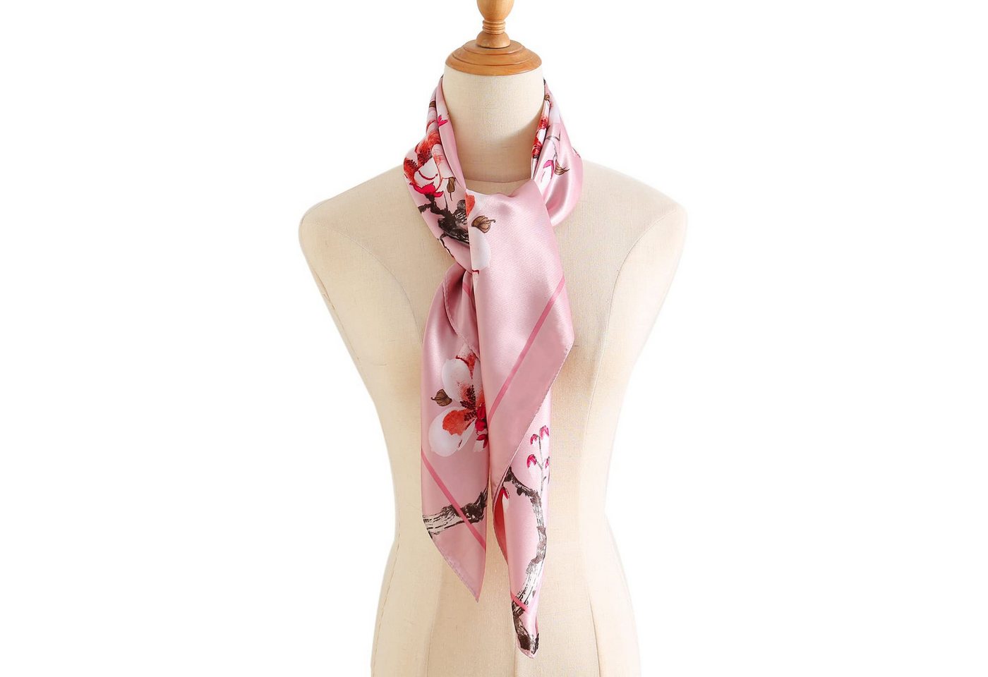 Coonoor Halstuch 90x90cm Quadratische Schals für Damen, (1-St), Mode Kopftuch Bandanas Haartuch Halstuch Haarschmuck von Coonoor