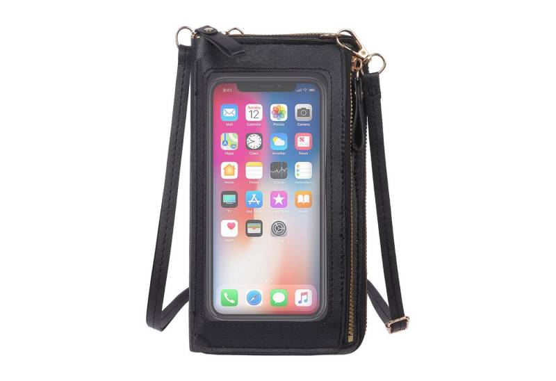 Coonoor Handytasche zum Umhängen Universal Handy Tasche Kleine Umhängetasche Damen, mit Handykette von Coonoor