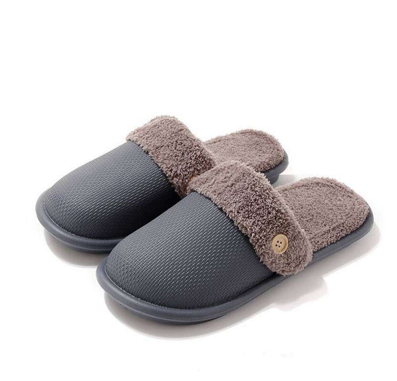 Coonoor Hausschuhe Damen Winter Plüsch Pantoffeln Herren Warm pantoffeln Plüsch Hausschuhe von Coonoor