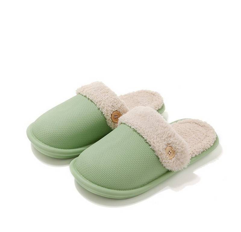 Coonoor Hausschuhe Damen Winter Plüsch Pantoffeln Herren Warm pantoffeln Plüsch Hausschuhe von Coonoor