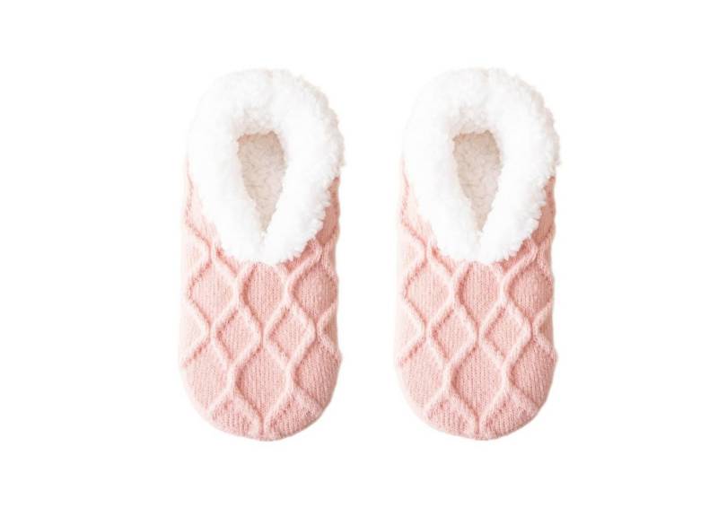 Coonoor Haussocken Warme Damen Haussocken – Flauschige Winter Slipper Socken (1-Paar) Kuschelig, weich gefüttert, Einheitsgröße von Coonoor