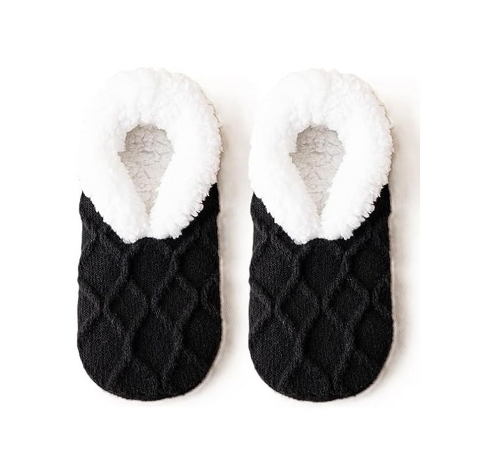 Coonoor Haussocken Warme Damen Haussocken – Flauschige Winter Slipper Socken (1-Paar) Kuschelig, weich gefüttert, Einheitsgröße von Coonoor