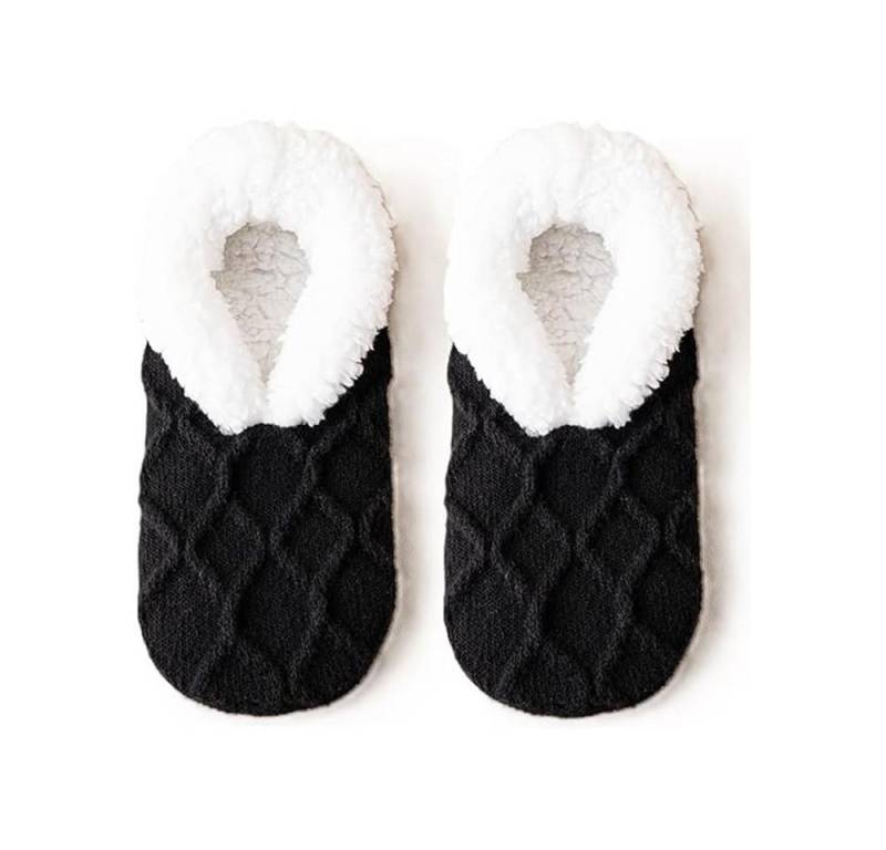 Coonoor Haussocken Warme Damen Haussocken – Flauschige Winter Slipper Socken (1-Paar) Kuschelig, weich gefüttert, Einheitsgröße von Coonoor