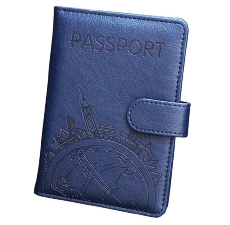 Coonoor Kartenetui Visitenkartenhülle Reisepasshülle RFID Blockiertechnik Ausweishülle, Diebstahlschutz, Diebstahlschutz vor unbefugtem Kartenlesen von Coonoor