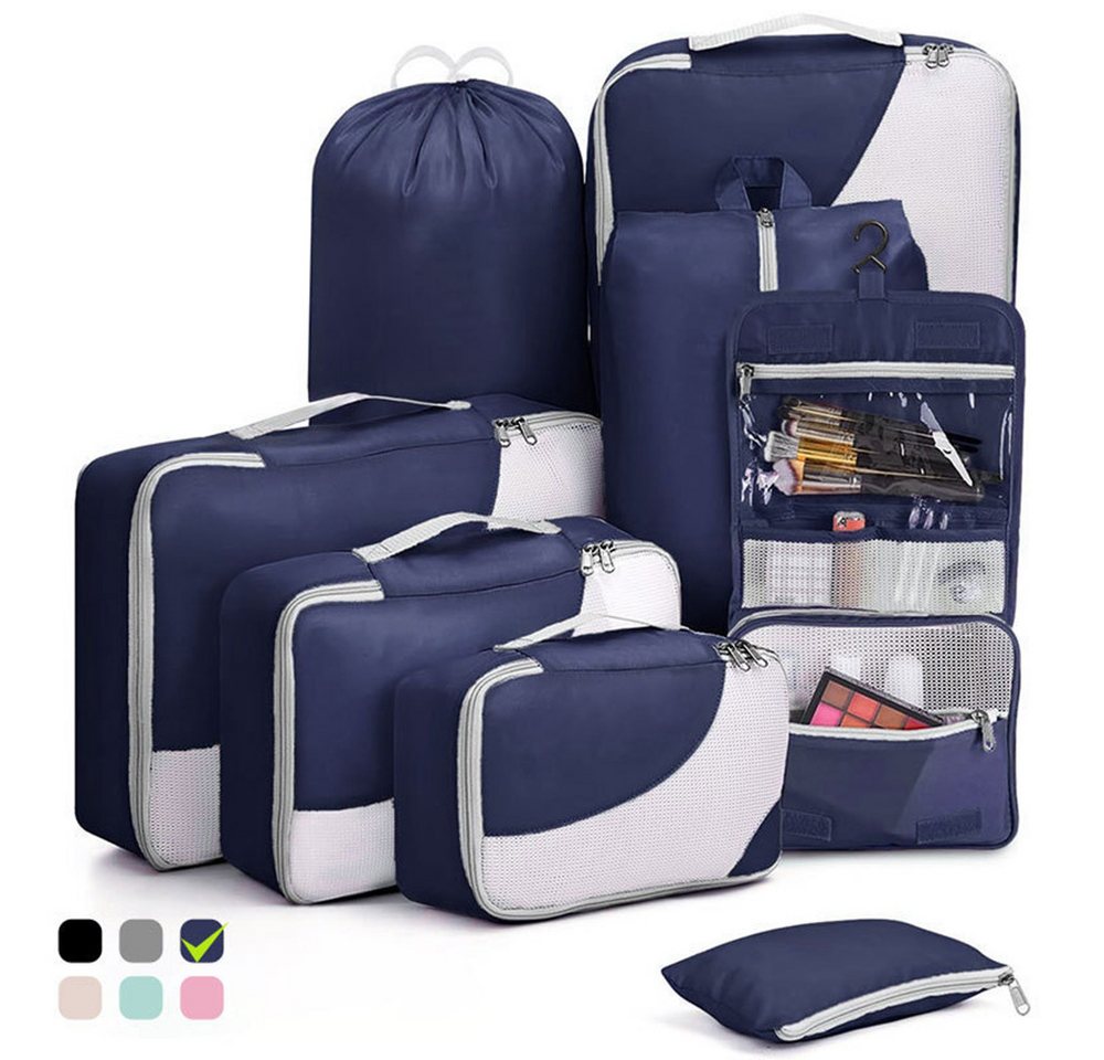 Coonoor Kofferorganizer 8 Teilige Packing Cubes Kleidertaschen Koffer Organizer, mit Schuh- und Hänge-Toilettenbeutel Coonoor Kofferorganizer 8 Teilige Packing Cubes Kleidertaschen Koffer Organizer, mit Schuh- und Hänge-Toilettenbeutel von Coonoor