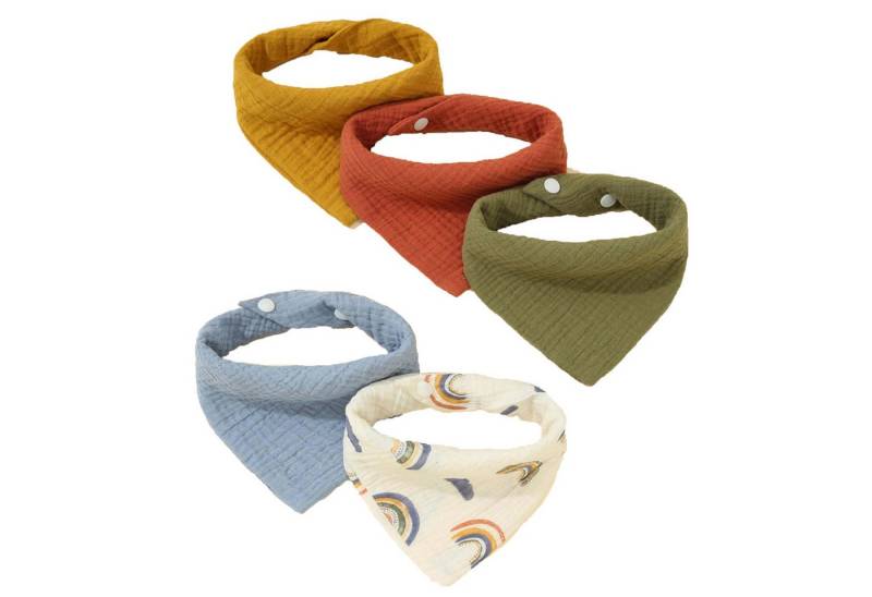 Coonoor Lätzchen Dreieckstücher, (5-St), Halstücher von Coonoor