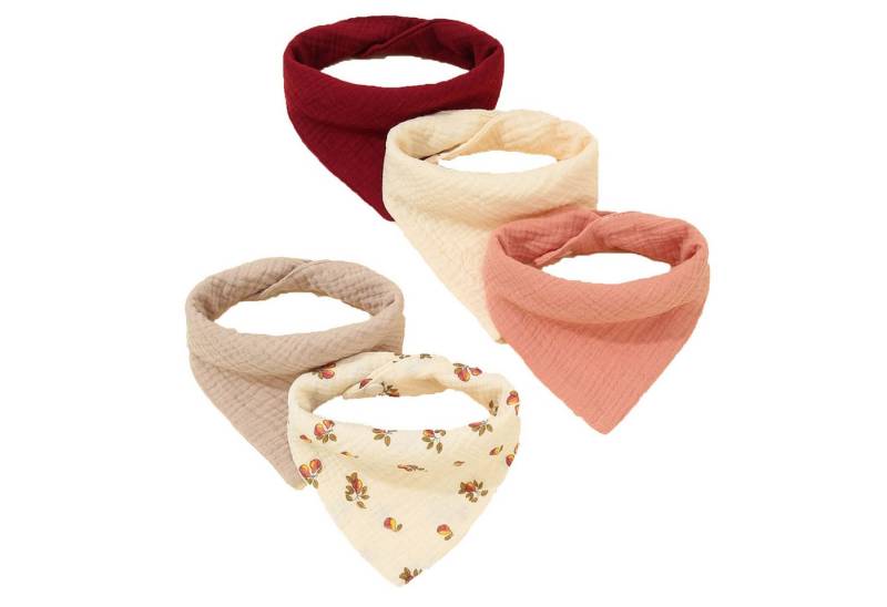 Coonoor Lätzchen Dreieckstücher, (5-St), Halstücher von Coonoor