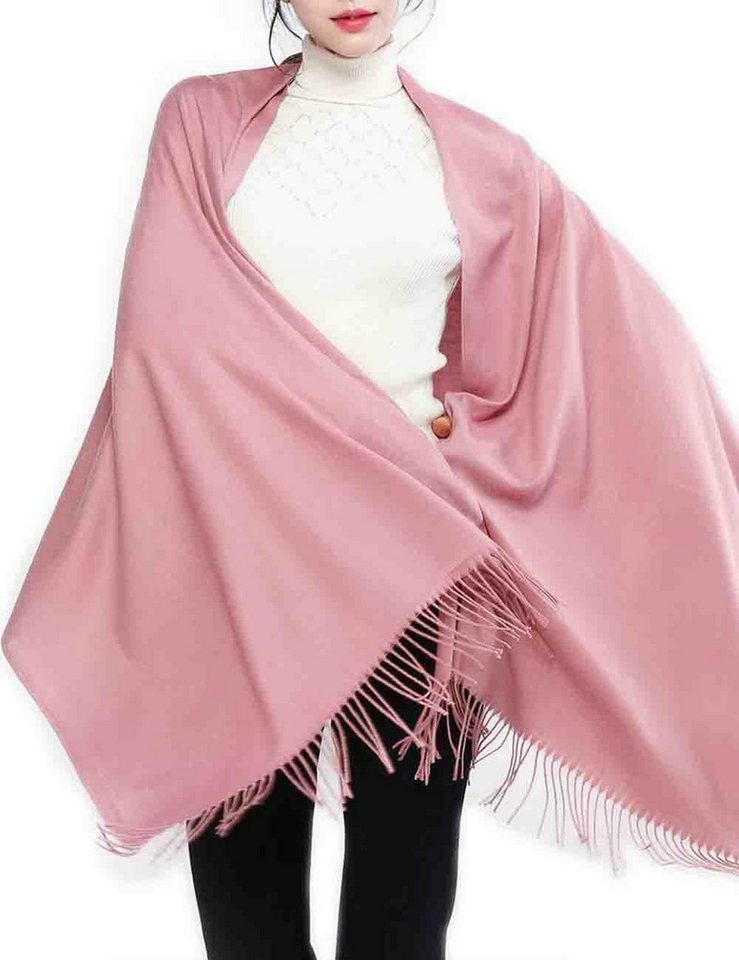 Coonoor Modeschal Damen Schultertuch Abendkleid festlich Schal, mit quasten/fransen, Tücher für abendkleid Stola Scarf Winterschal von Coonoor