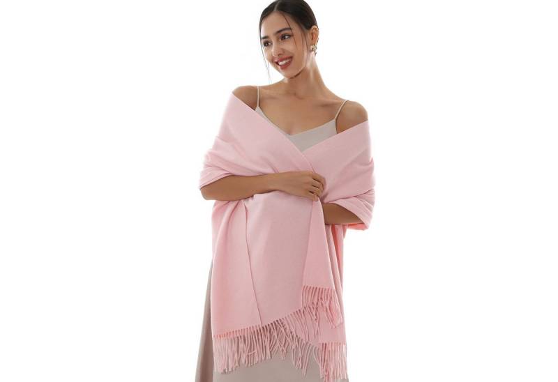 Coonoor Modeschal Damen Schultertuch Abendkleid festlich Schal, mit quasten/fransen, Tücher für abendkleid Stola Scarf Winterschal von Coonoor