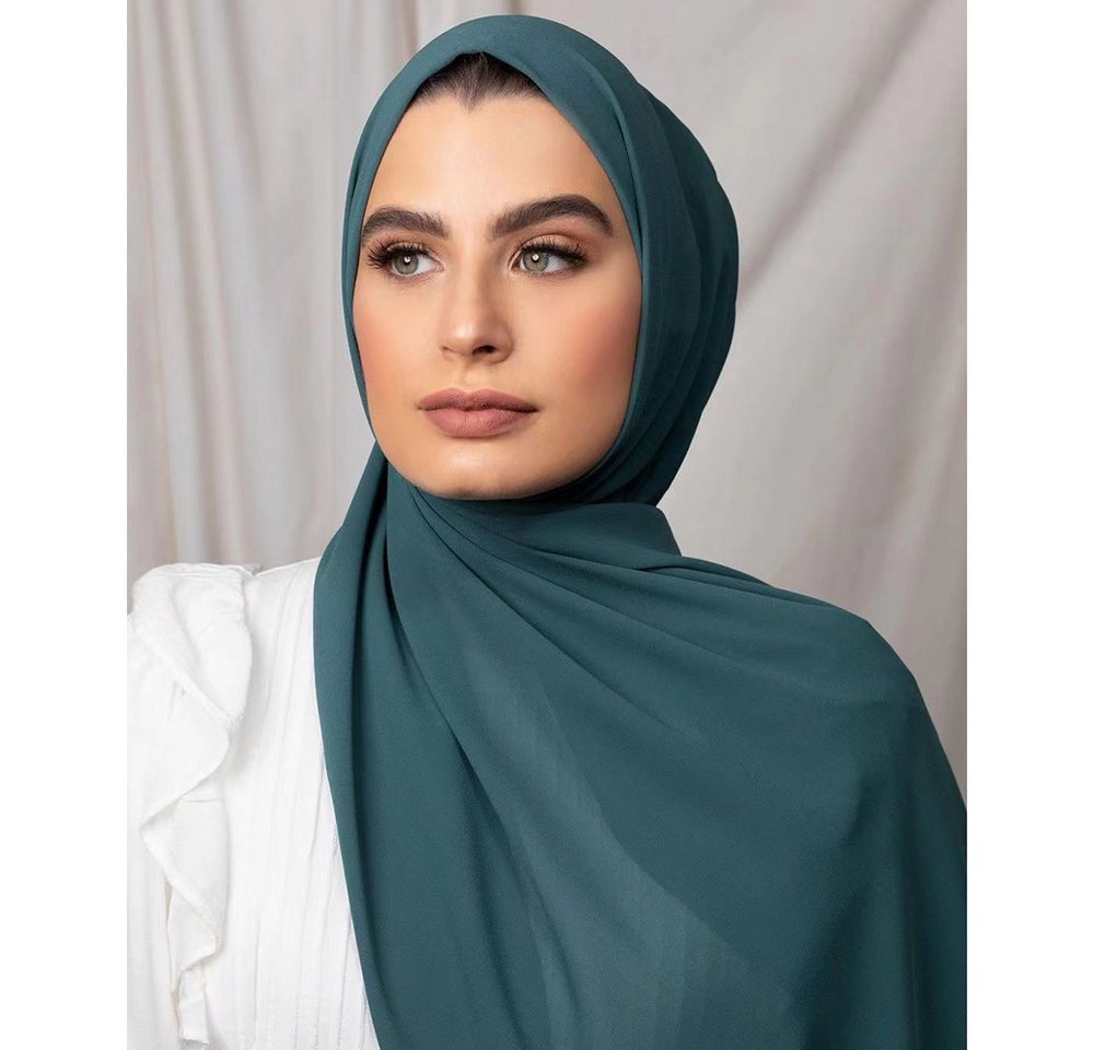 Coonoor Modeschal Hijab Kopftuch Damen Chiffon Tuch Schal von Coonoor