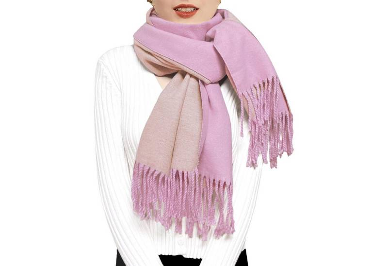 Coonoor Modeschal Warmer Winter Modeschal, Fransenschal, Damen Kaschmirschal, Wendeschal Coonoor Modeschal Warmer Winter Modeschal, Fransenschal, Damen Kaschmirschal, Wendeschal von Coonoor