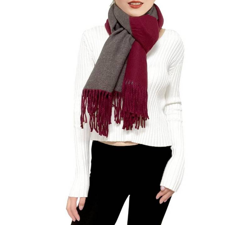 Coonoor Modeschal Warmer Winter Modeschal, Fransenschal, Damen Kaschmirschal, Wendeschal Coonoor Modeschal Warmer Winter Modeschal, Fransenschal, Damen Kaschmirschal, Wendeschal von Coonoor