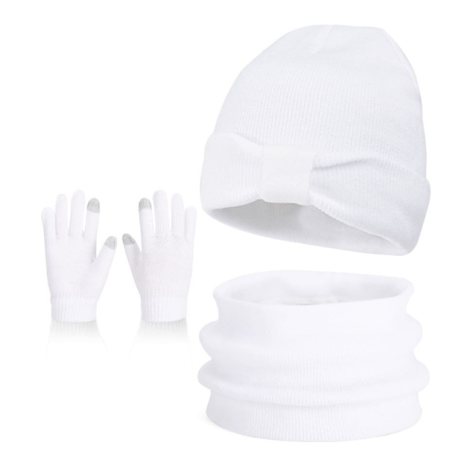 Coonoor Mütze & Schal Kinder Mütze, Handschuhe und Halswärmer Set, (3-tlg) geeignet für Jungen und Mädchen im Alter von 3-10 Jahren von Coonoor