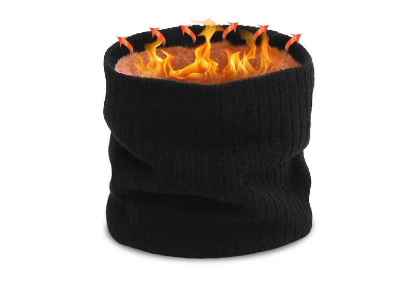 Coonoor Multifunktionstuch Halswärmer Halstuch Männer Gesichtsschal Damen, Winter Fleece Schal von Coonoor