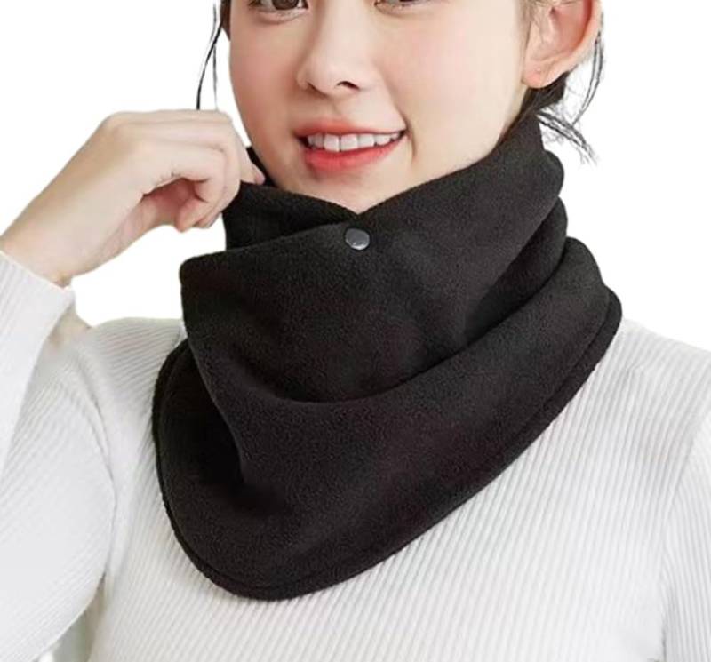 Coonoor Multifunktionstuch Multifunktions Halstuch Halswärmer Warme Schals Winter Schlauchschal, mit zwei Knöpfen, winddichter, für Männer und Frauen von Coonoor