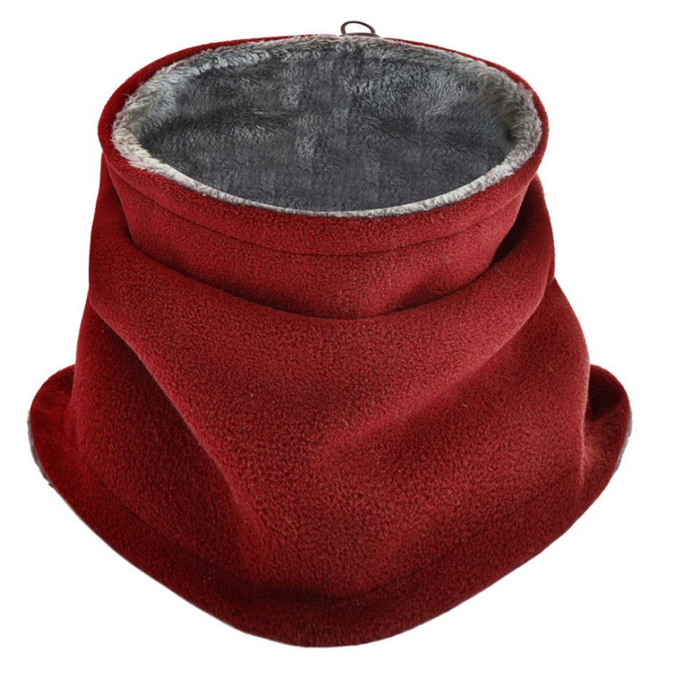 Coonoor Multifunktionstuch Winter Halswärmer Für Herren Damen, Winter Loop Schal Weichem Fleece Halswärmer Winddicht Ski von Coonoor