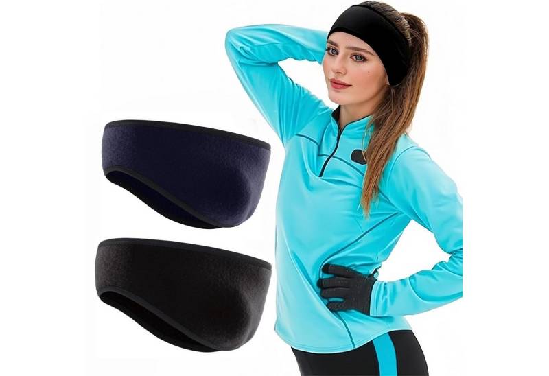 Coonoor Ohrenwärmer 2 Stück Ohrenwärmer Stirnbänder, Winter Sport Stirnband Damen Herren für Joggen, Laufen, Wandern, Fahrrad und Motorrad Fahren von Coonoor