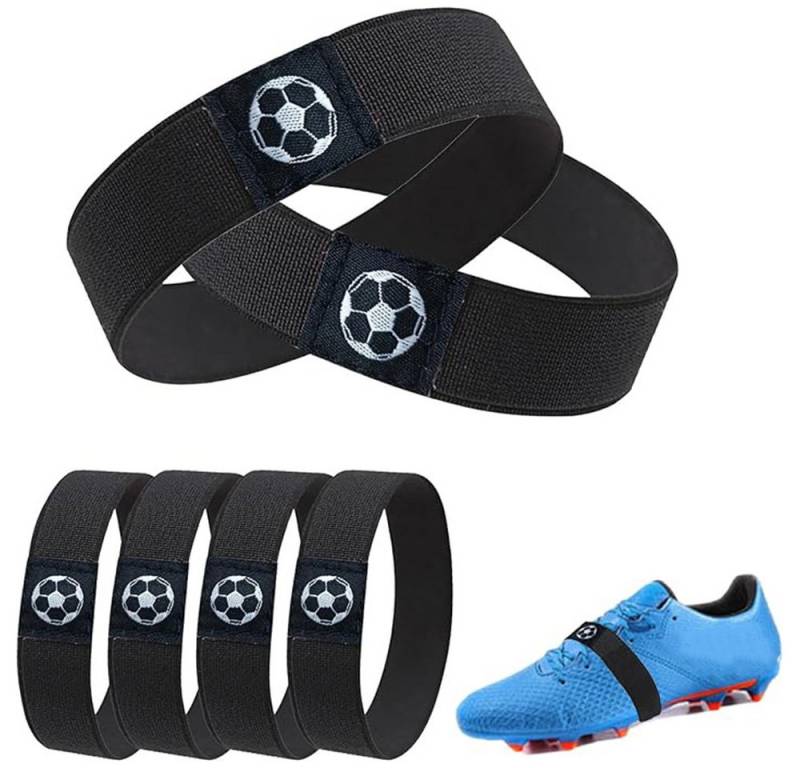 Coonoor Schnürsenkel 6 Stück Schnürsenkel Fixierband Schnürsenkel Schnürsenkelhalter, Verhindern Dass die Fußballschuhe Sich Lösen für Sportschuhe von Coonoor