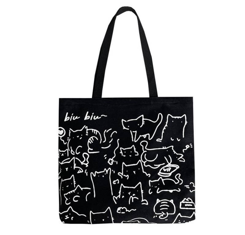 Coonoor Schultertasche Canvas Einkaufstasche,Tragetasche,Wiederverwendbare Strandtasche von Coonoor