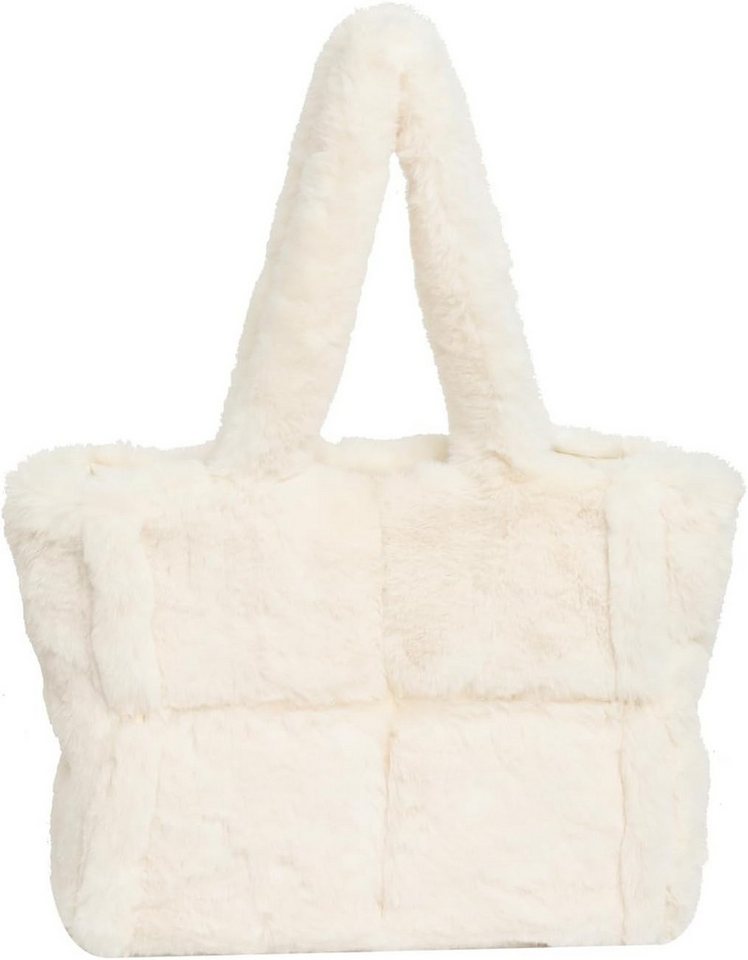 Coonoor Schultertasche Damen Plüsch Umhängetasche Groß Shopper Tasche Handtasche Tote Bag von Coonoor