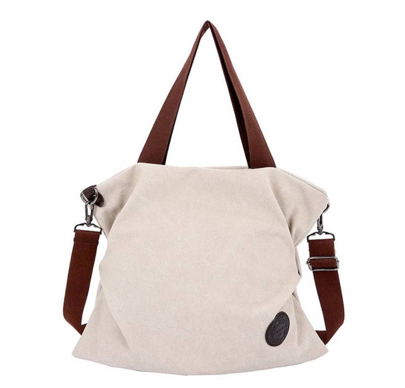 Coonoor Schultertasche Handtasche Damen,Canvas Umhängetasche,Hobo Crossover Bag von Coonoor