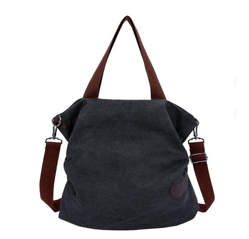 Coonoor Schultertasche Handtasche Damen,Canvas Umhängetasche,Hobo Crossover Bag von Coonoor