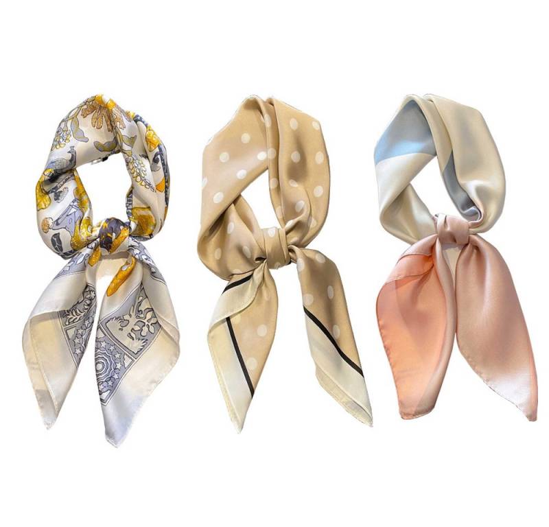 Coonoor Seidentuch Damen Seidentuch Seide Leicht Seidenschal Bandana Halstuch, Kopftuch Elegante Schal Tuch Geschenk für Frauen von Coonoor
