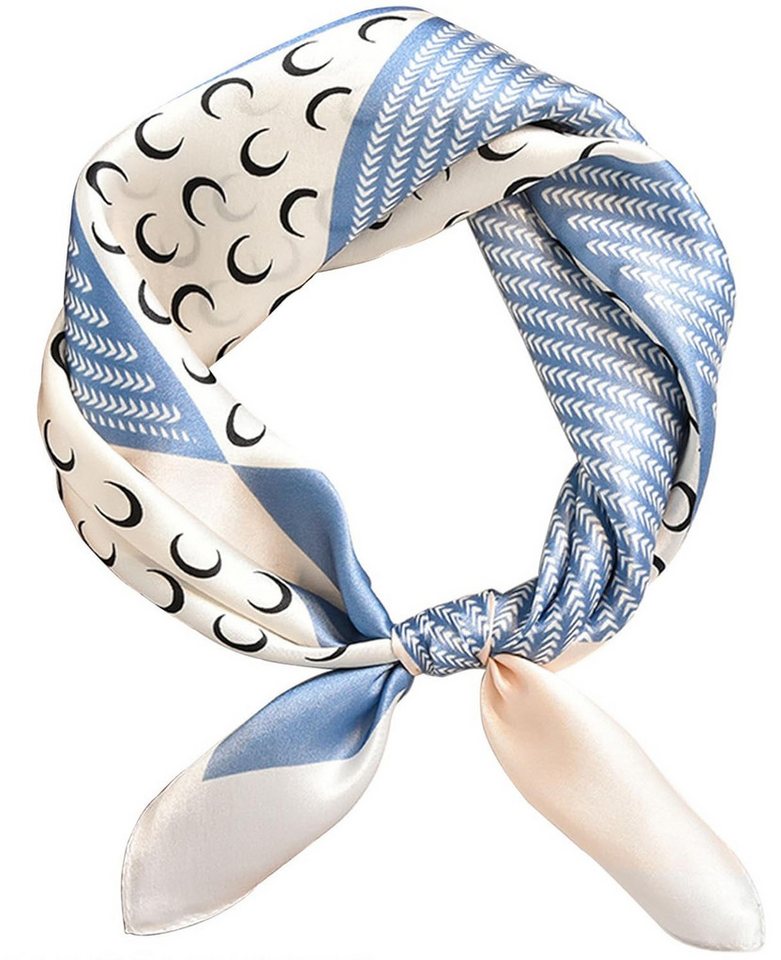 Coonoor Seidentuch Seidentuch Stirnband Quadratischer Haar-Bandanas-Schal für Damen Coonoor Seidentuch Seidentuch Stirnband Quadratischer Haar-Bandanas-Schal für Damen von Coonoor