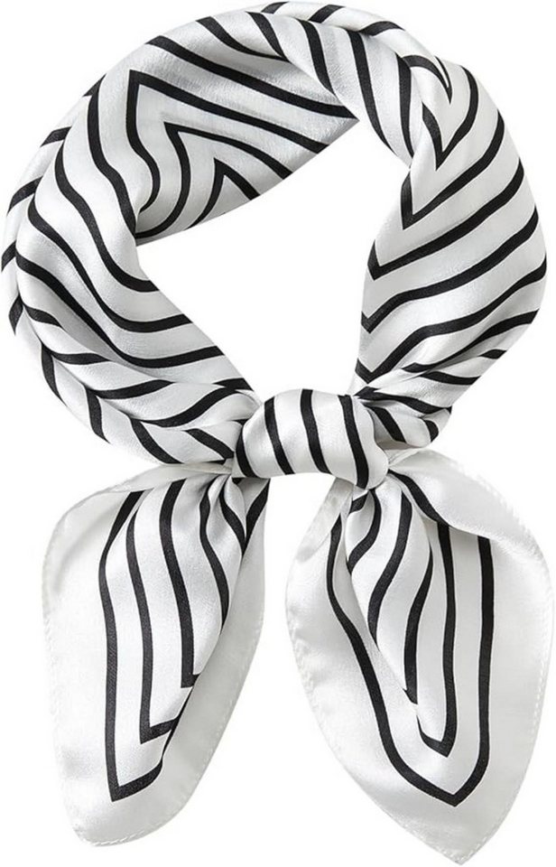 Coonoor Seidentuch Seidentuch Stirnband Quadratischer Haar-Bandanas-Schal für Damen von Coonoor