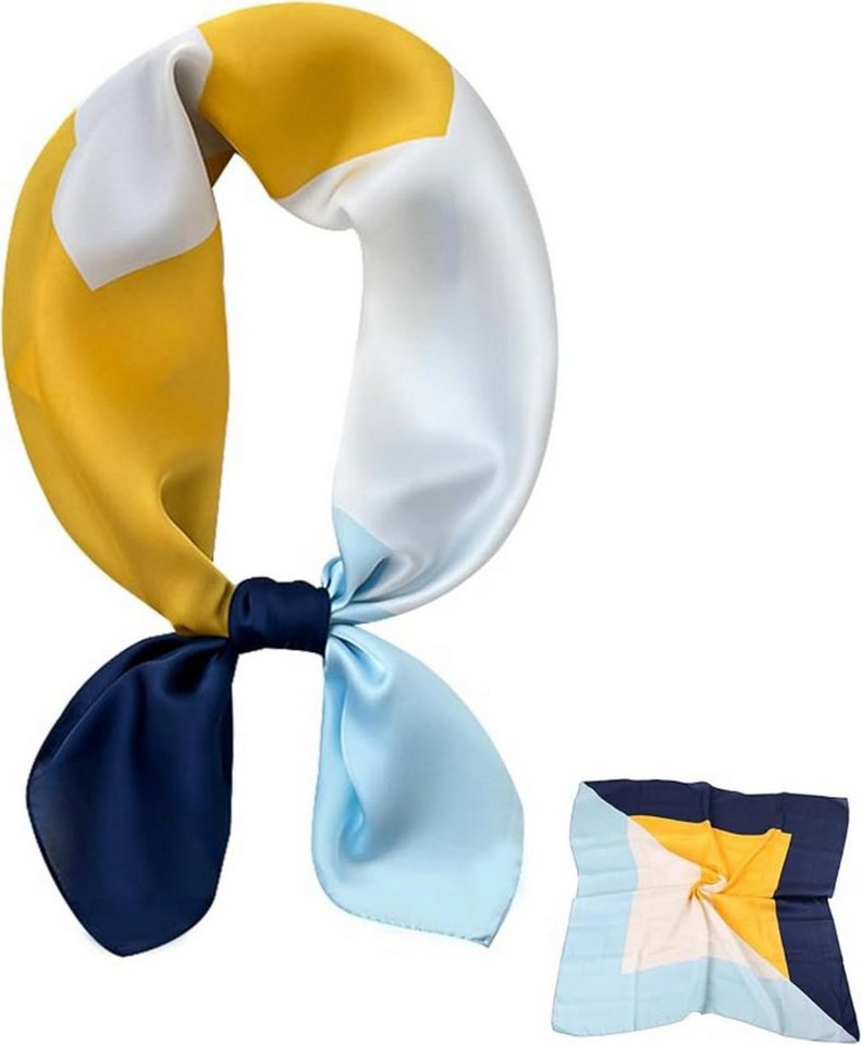 Coonoor Seidentuch Seidentuch Stirnband Quadratischer Haar-Bandanas-Schal für Damen von Coonoor