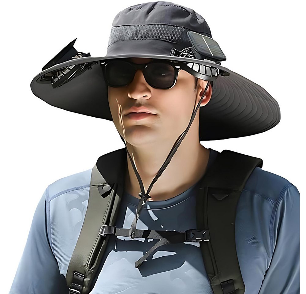 Coonoor Sonnenhut Sonnenhut Mit Ventilator,Outdoor Fischerhut Mit Breiter Krempe Für Männer Und Frauen Coonoor Sonnenhut Sonnenhut Mit Ventilator,Outdoor Fischerhut Mit Breiter Krempe Für Männer Und Frauen von Coonoor