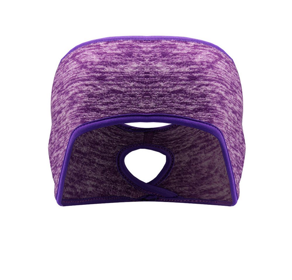 Coonoor Stirnband Fleece Stirnband mit Pferdeschwanzöffnung, Ohrwärmer für Frauen (1-St) ideal für Winter, Laufen, Outdoor-Sport & Fitness von Coonoor