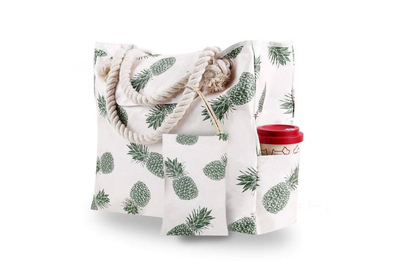 Coonoor Strandtasche Damen Extra Groß Schultertasche Shopper Einkaufstasche Wasserdicht von Coonoor