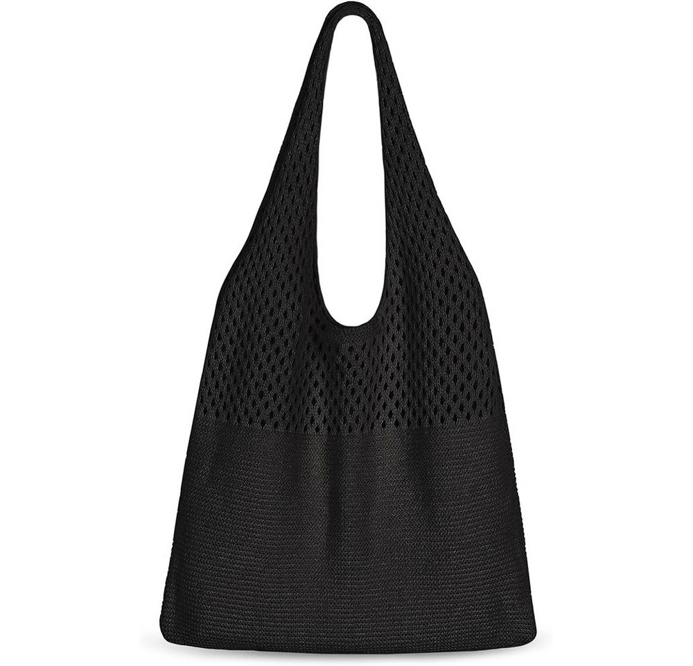 Coonoor Strandtasche Damen Häkeltasche,Umhängetasche Netz-Stricktasche,Schultertasche Coonoor Strandtasche Damen Häkeltasche,Umhängetasche Netz-Stricktasche,Schultertasche von Coonoor