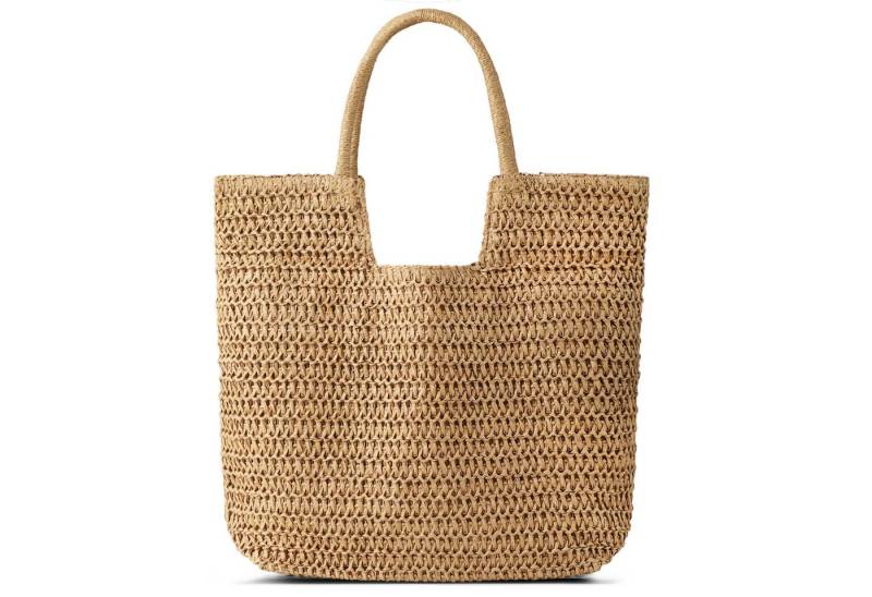 Coonoor Strandtasche Groß Strandtasche mit Reißverschluss Sanddicht (1-tlg), Handtasche Umhängetasche Damen von Coonoor