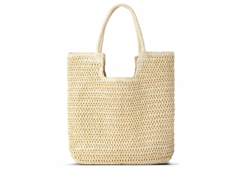 Coonoor Strandtasche Groß Strandtasche mit Reißverschluss Sanddicht (1-tlg), Handtasche Umhängetasche Damen von Coonoor