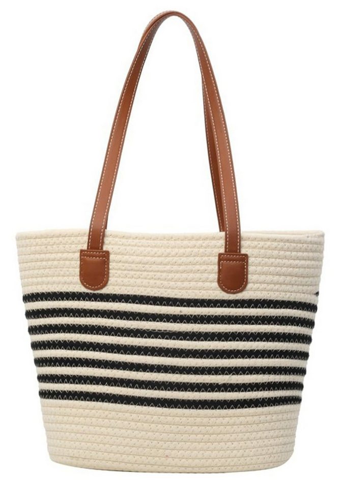 Coonoor Strandtasche Strohtaschen für Damen, Reisestroh-Tote Bag, Sommer Handgewebt, Schultertasche Handtasche Coonoor Strandtasche Strohtaschen für Damen, Reisestroh-Tote Bag, Sommer Handgewebt, Schultertasche Handtasche von Coonoor