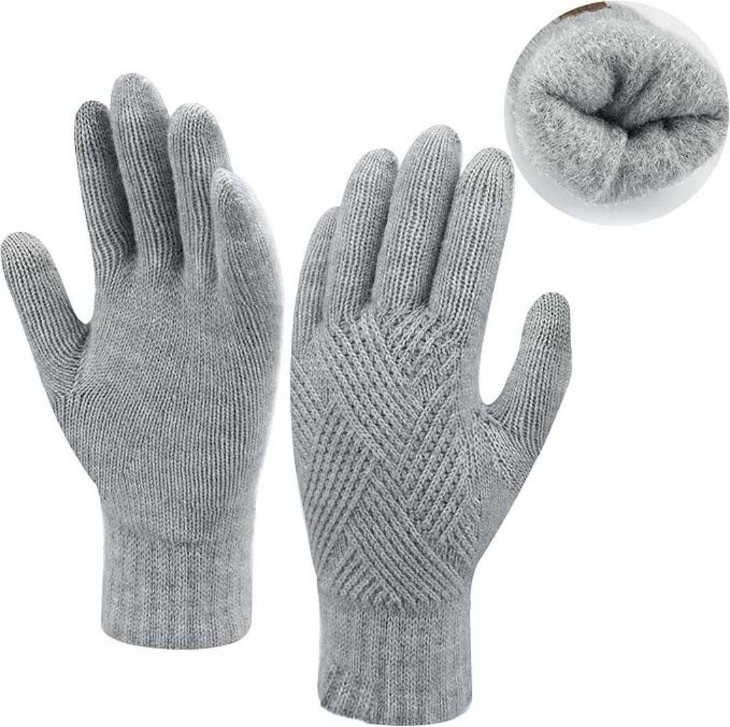 Coonoor Strickhandschuhe Handschuhe Winterhandschuhe Rippstrick Strickhandschuhe Damen Herren von Coonoor
