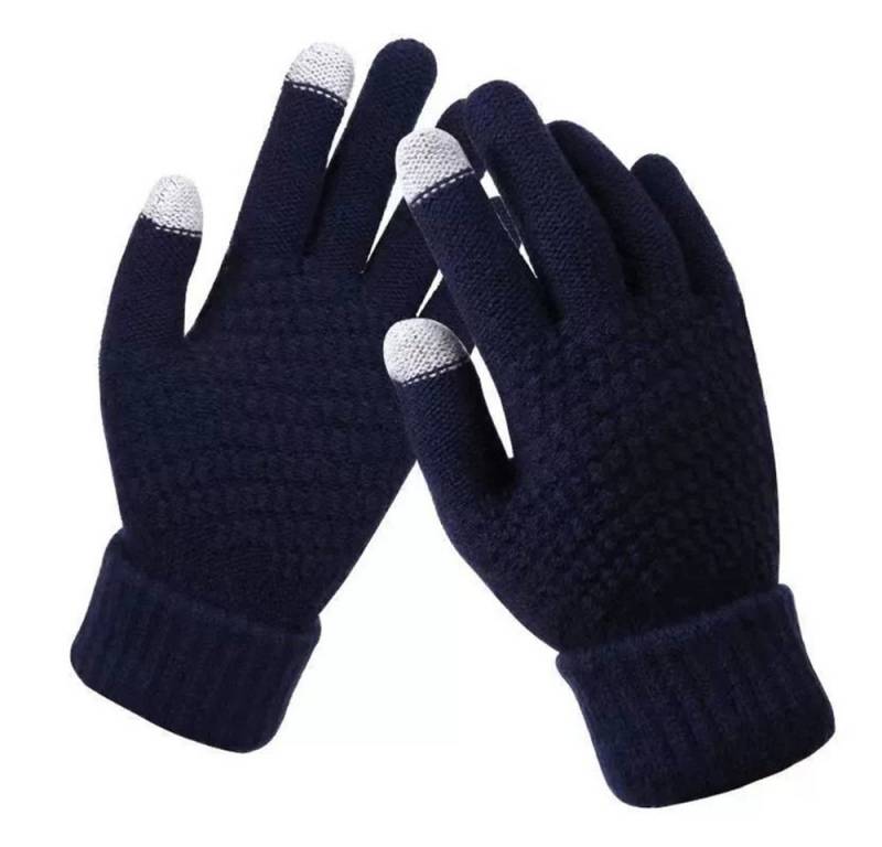 Coonoor Strickhandschuhe Herren Damen Winterhandschuhe Touchscreen Fleecehandschuhe (Flexible und Angenehm Weiche Elastisch Fingerhandschuhe) Geeignet für Winter Running und Outdoor Aktivitäten von Coonoor