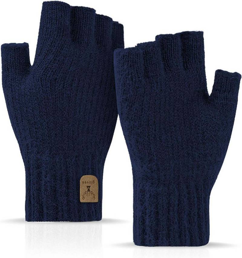 Coonoor Strickhandschuhe Winter-Fingerlose Strickhandschuhe, Thermo-Fingerhandschuhe von Coonoor