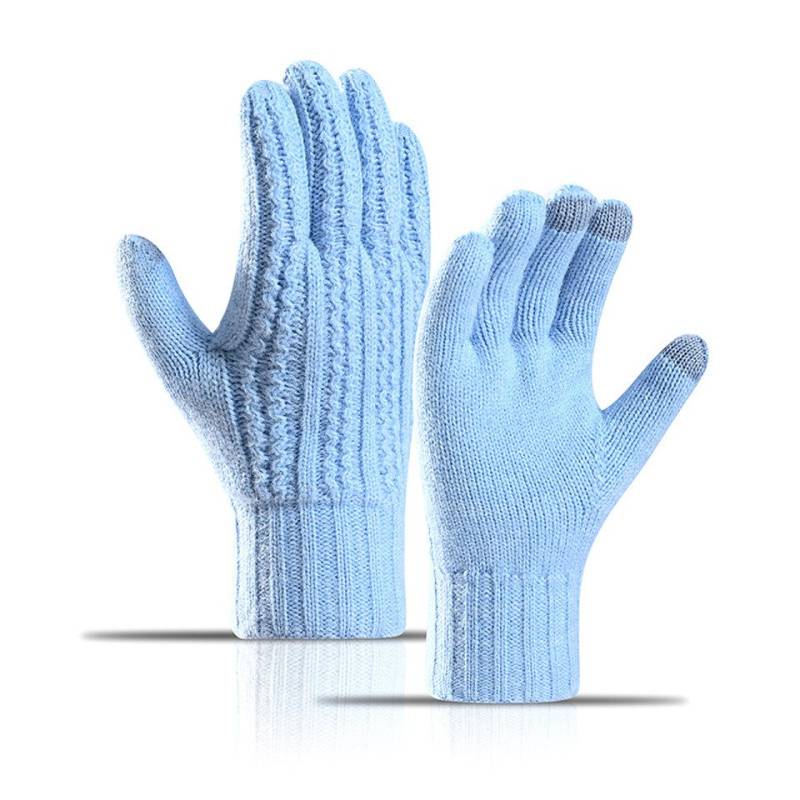 Coonoor Strickhandschuhe Winter Strickhandschuhe, Touchscreen elastische Handschuhe von Coonoor