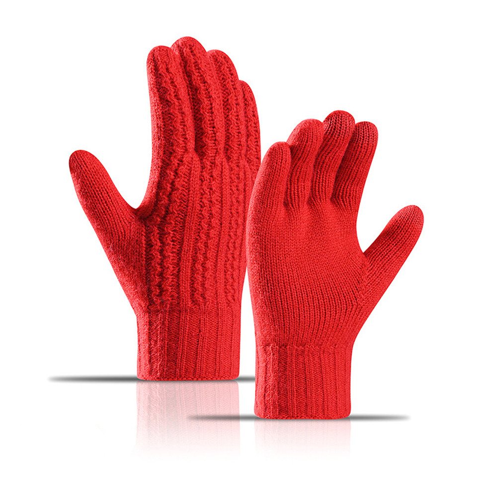 Coonoor Strickhandschuhe Winter Strickhandschuhe, Touchscreen elastische Handschuhe von Coonoor