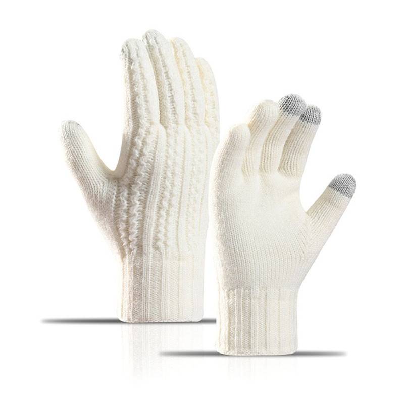 Coonoor Strickhandschuhe Winter Strickhandschuhe, Touchscreen elastische Handschuhe von Coonoor
