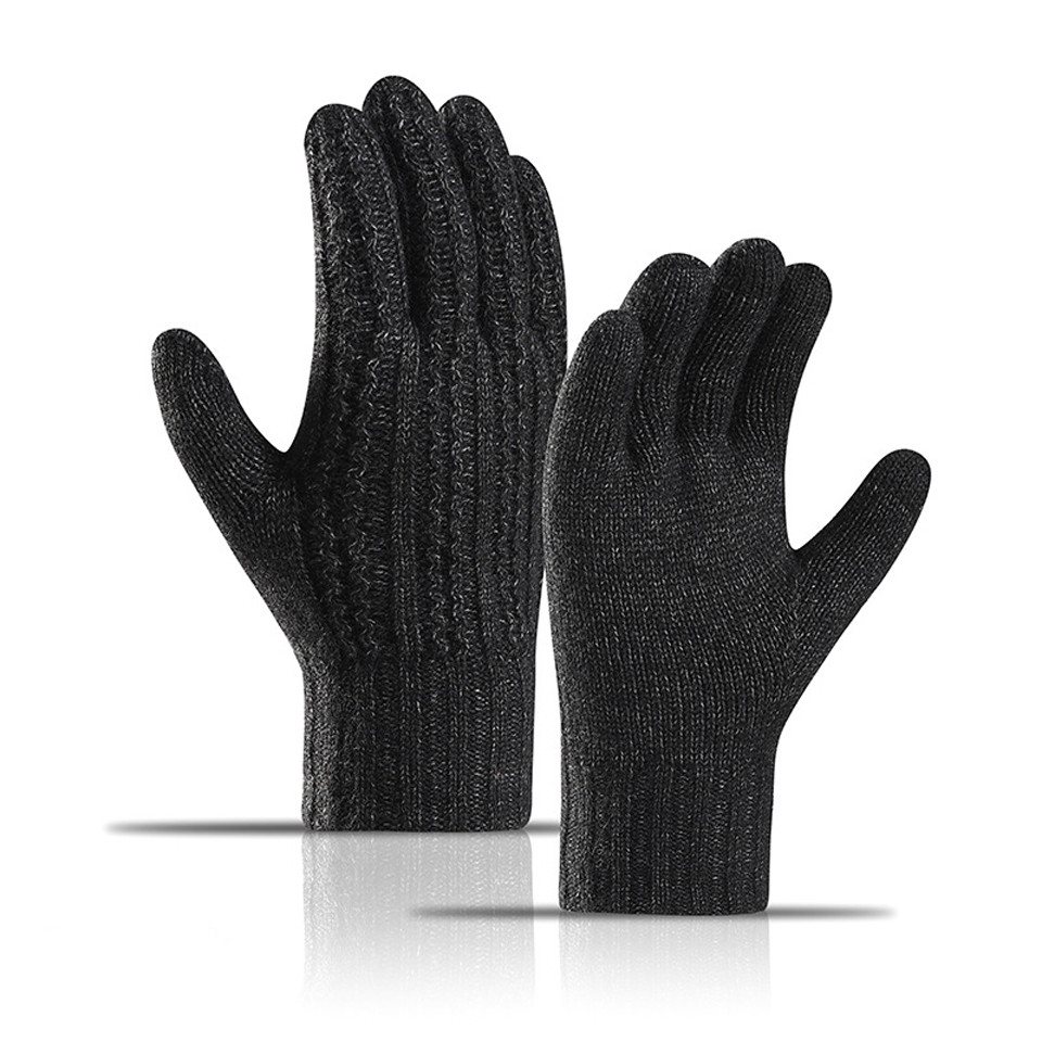 Coonoor Strickhandschuhe Winter Strickhandschuhe, Touchscreen elastische Handschuhe von Coonoor