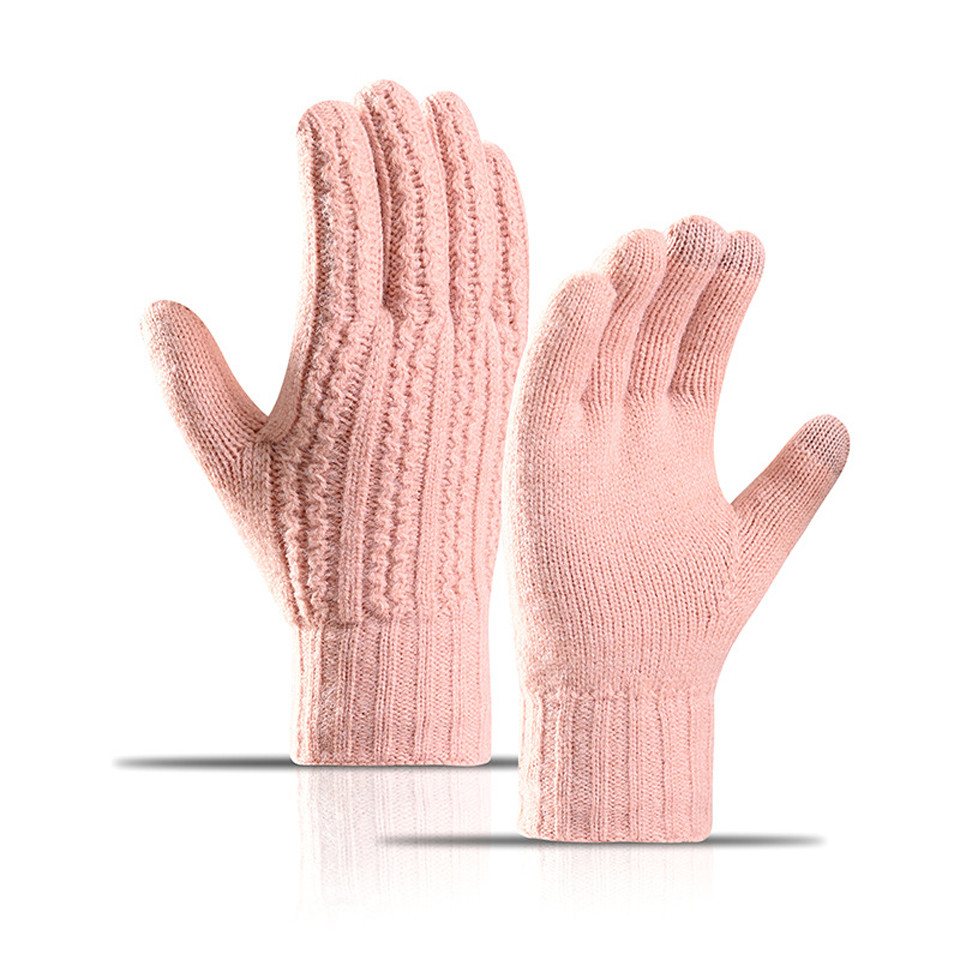 Coonoor Strickhandschuhe Winter Strickhandschuhe, Touchscreen elastische Handschuhe von Coonoor